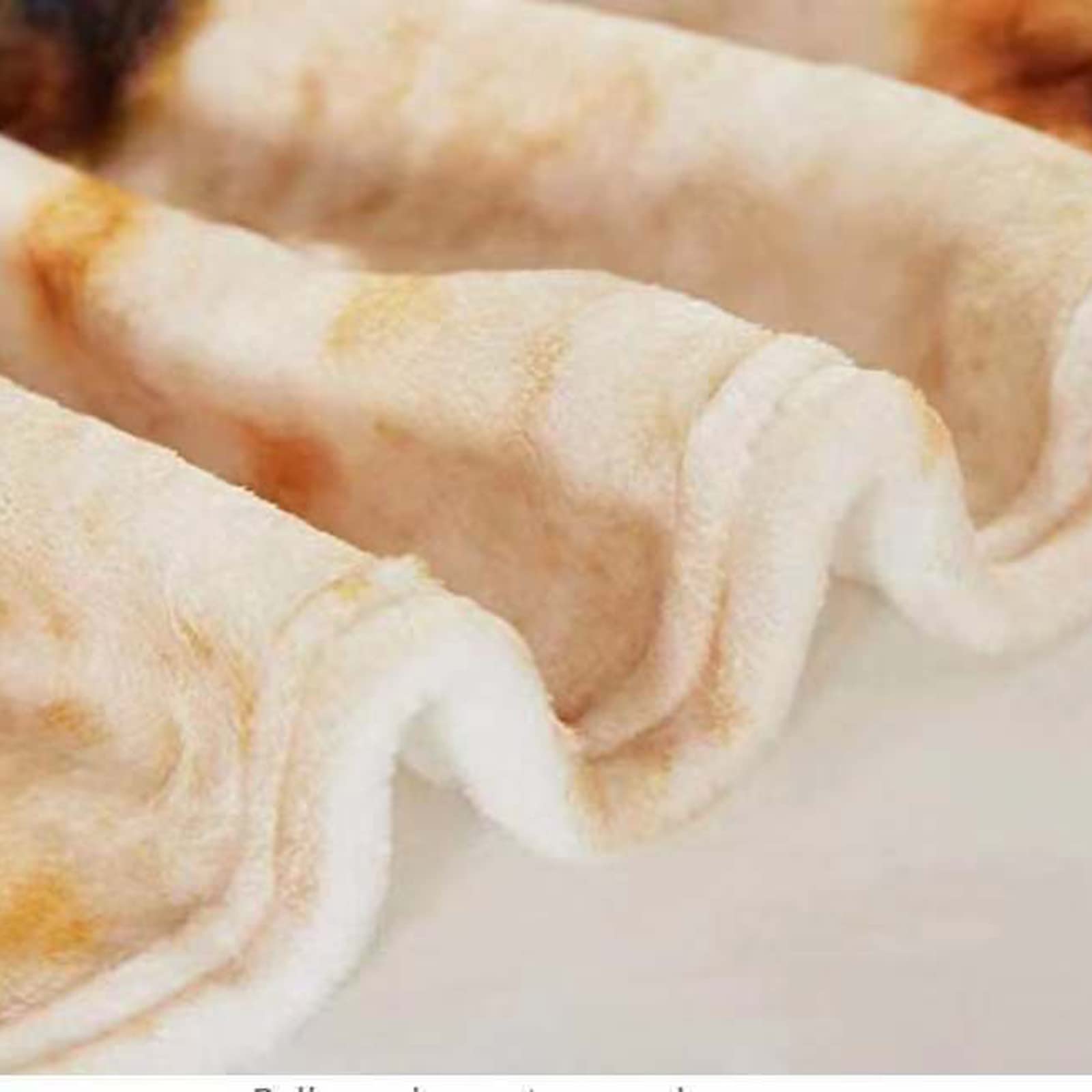 Koc dla noworodka Burrito Swaddle Tortilla Wrap | Z zabawnym wzorem burrito i pasującą czapką, 85 x 85 cm, oddychająca, przyjazna dla skóry, idealna na zdjęcia noworodków