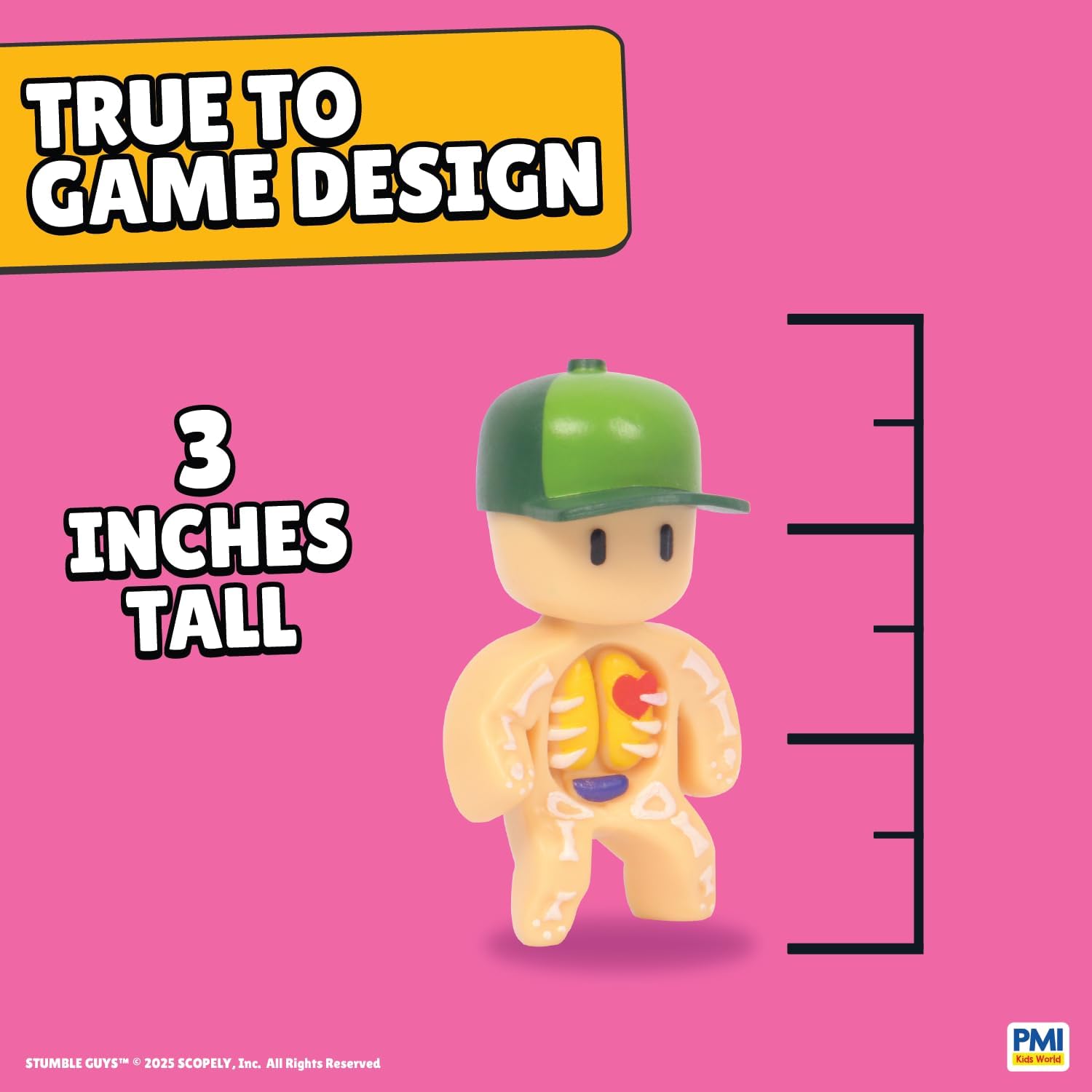 P.M.I. Stumble Guys Series 3 Mini Articulated Action Figures 12-Pack Deluxe Box