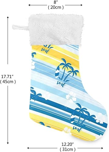 Miniatura 2 de Christmas Stockings Summer Windsurf for Family Holiday Xmas Party Decorations 1PCS