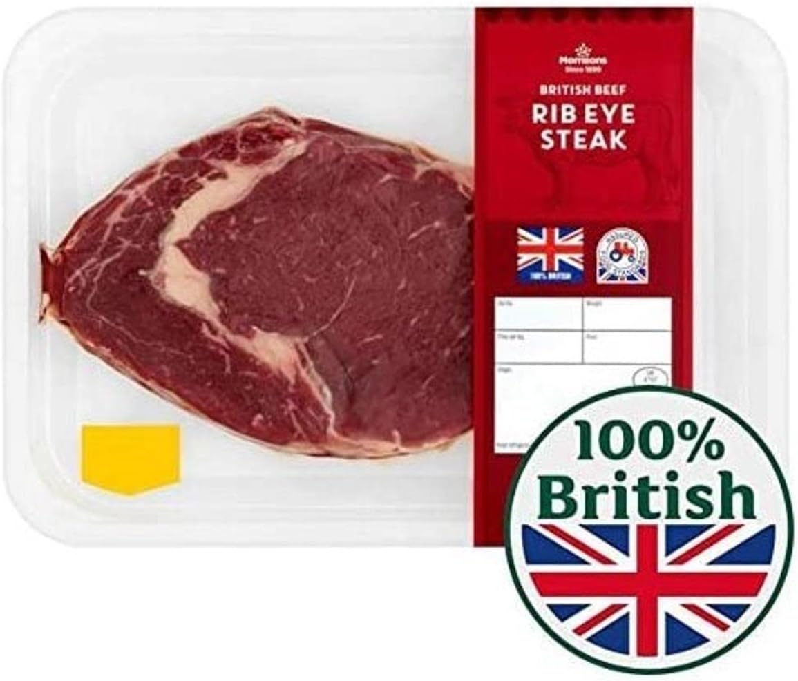 Morrisons Rib Eye Steak 200g Amazon.co.uk Grocery