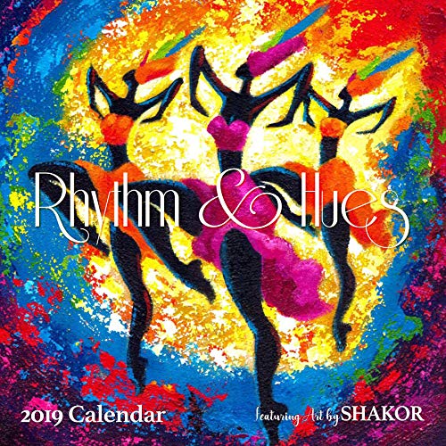 Shades of Color 2019 Rhythm & Hues African American Calendar by Shakor White, 12" x 12" (19RH)