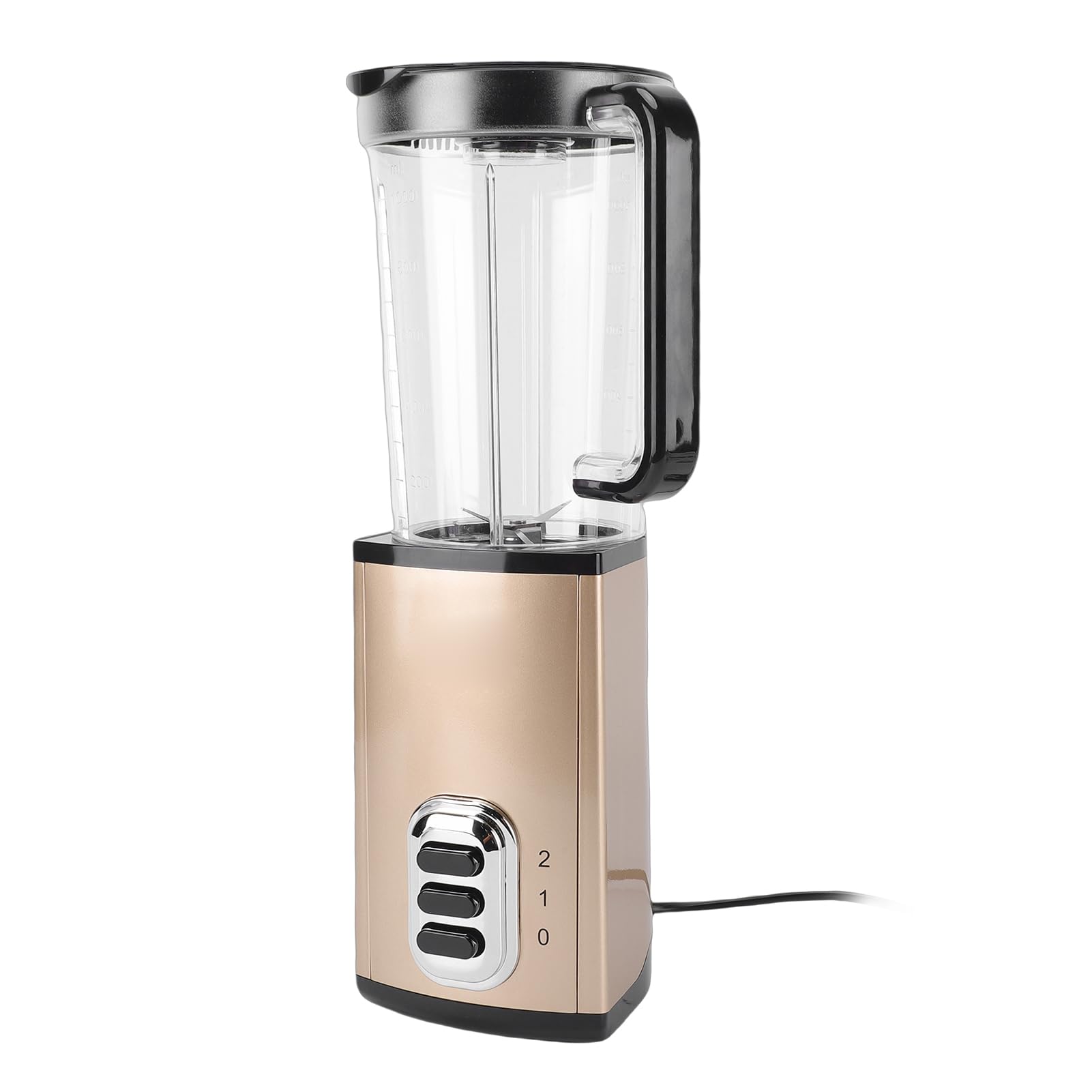 Generic Osobisty Kompaktowy Blender Wydajna Sokowirówka o Mocy 300 W do Domowej Kuchni, Wyciskarka do Soków Owocowo-warzywnych o Pojemności 1 L (wtyczka UE)