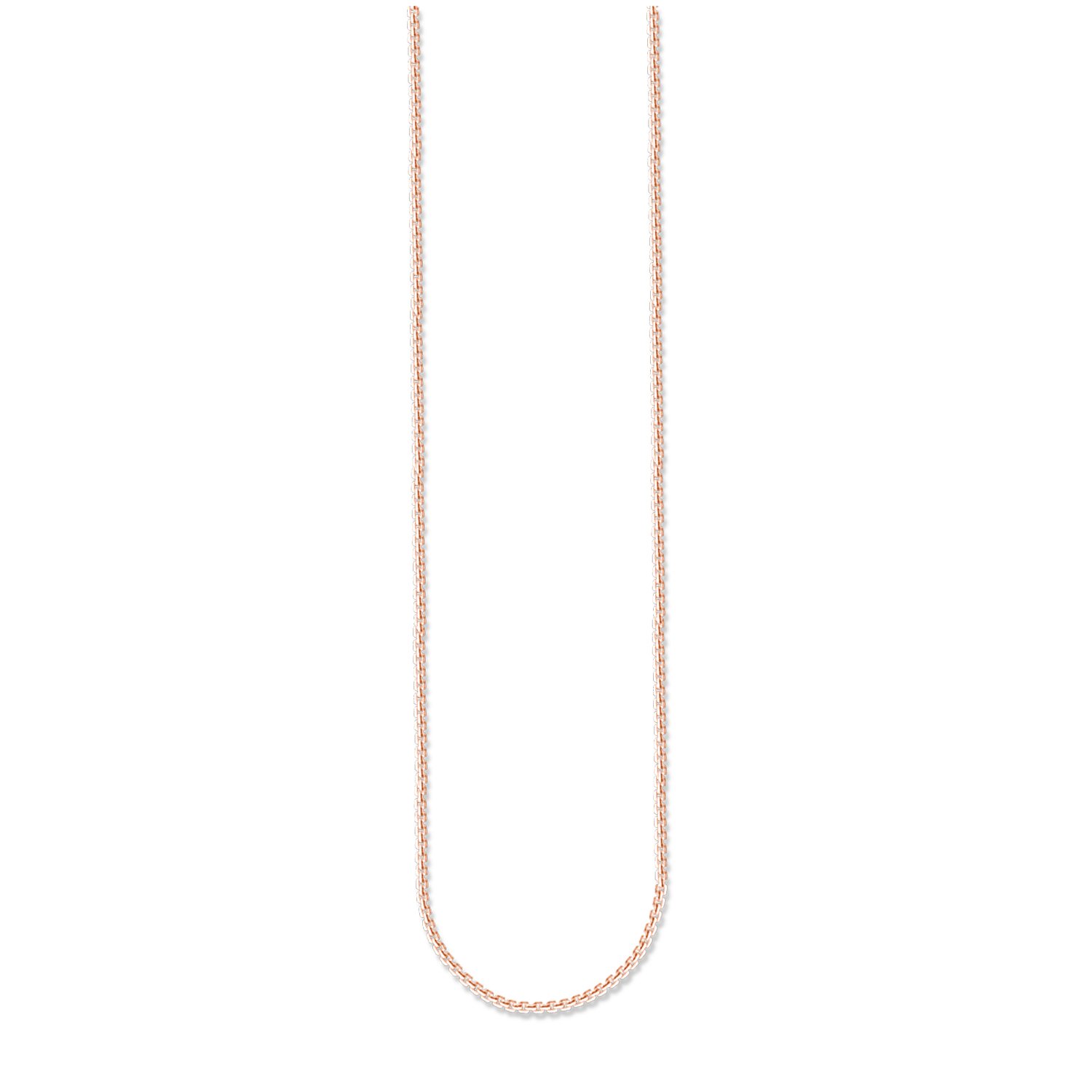 Thomas Sabo Unisex Necklace Venezia Rose Gold 925 Sterling Silver KE1106-415-12