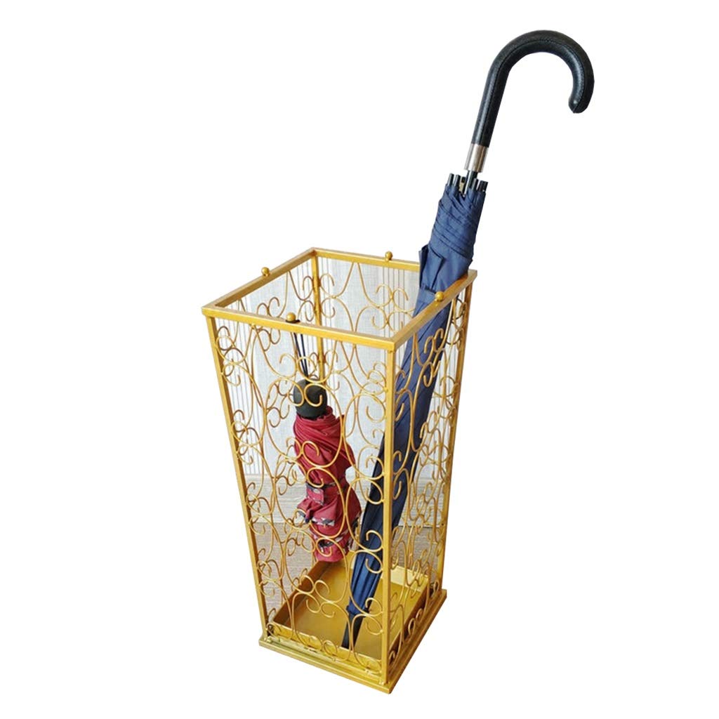 Support de vidange de parapluie créatif avec bac de récupération