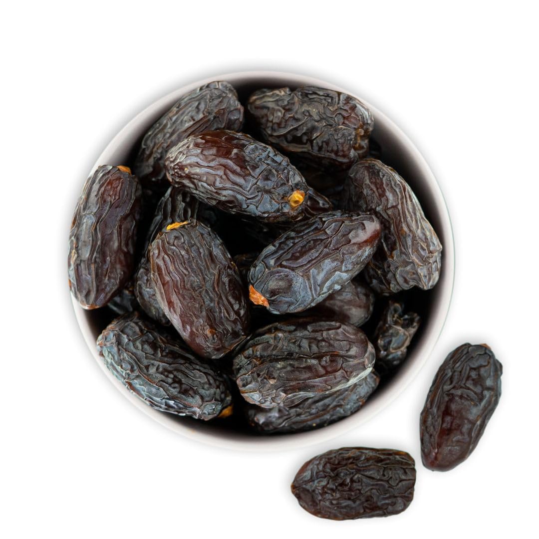 Makarem® Medjoul Jumbo Datteln Premium aus Marokko | Medjool Datteln | Königsdatteln aus frischer Ernte | Einzigartiger Karamell-Geschmack | 100% frische Ernte | OHNE Zusatzstoffe