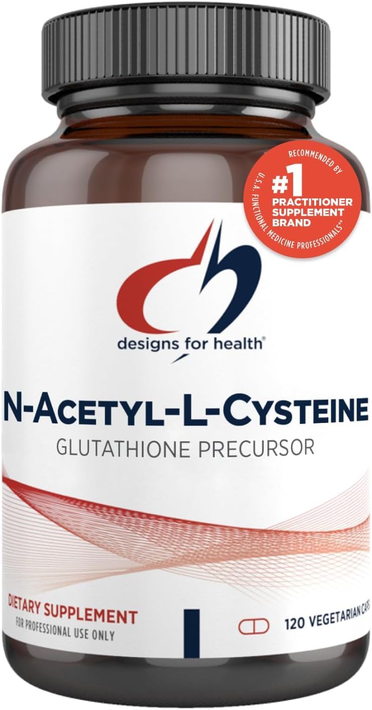 NAC - 900mg N-Acetyl-L-Cysteine, Antioxidant Glutathione Precursor - Detox + Workout Recovery Support - Non-GMO + Gluten Free Supplement (120 Capsules)