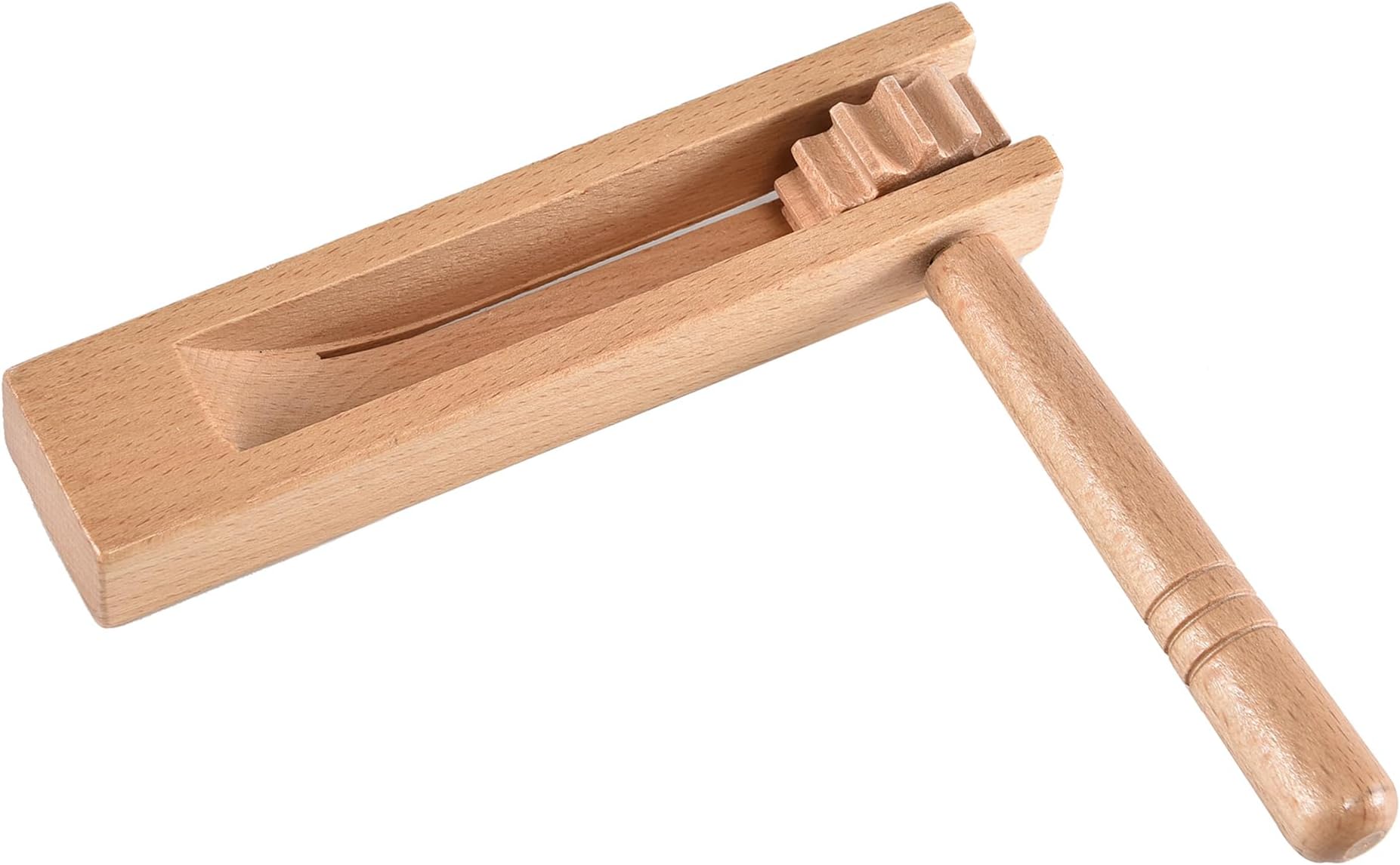 Wooden Spinning Rattle Ratchet Noise Maker Traditional Matraca Toy for Graduation, Foot Ball Games, Party Favors and Sporting Events