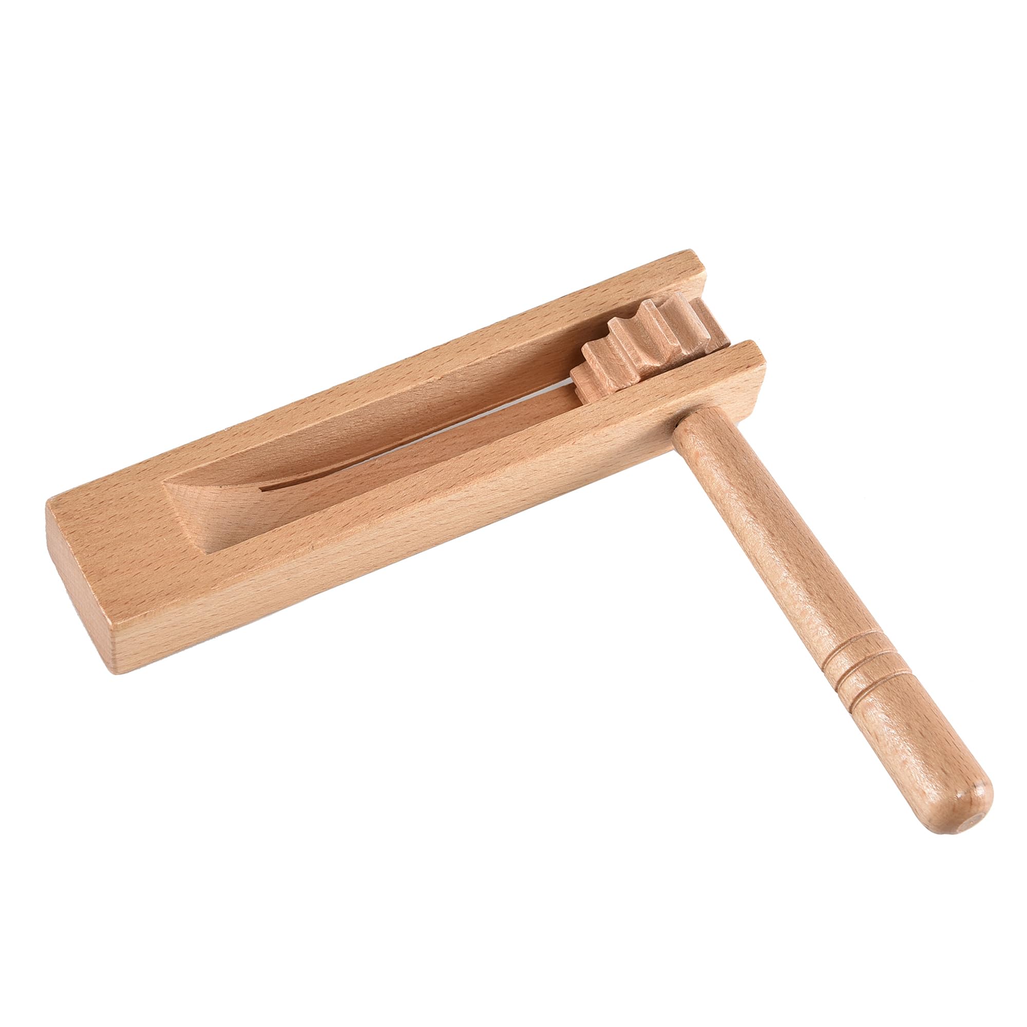 MIHEY Wooden Spinning Rattle Ratchet Noise maker Traditional Matraca Toy for Games, Parties and Sports
