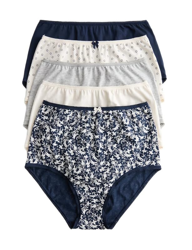 marks & spencer Women's Cotton Blend High Rise Modern Brief-picture-31