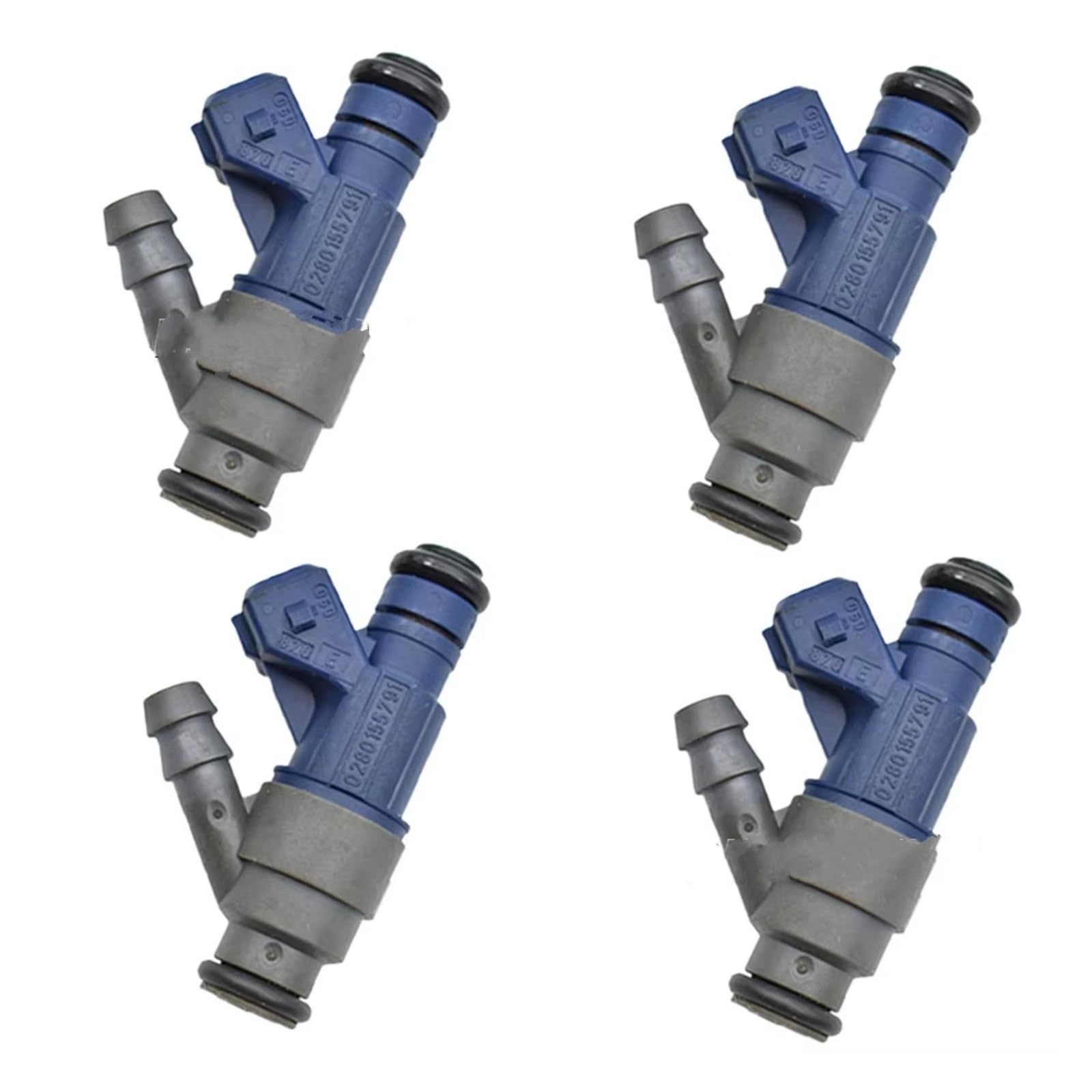 for Vw for Beetle for Golf for J-etta 2.0 for AEG 1998-2001 4 X Fuel Injector OEM 0280155791 Car Petrol Injection Nozzles