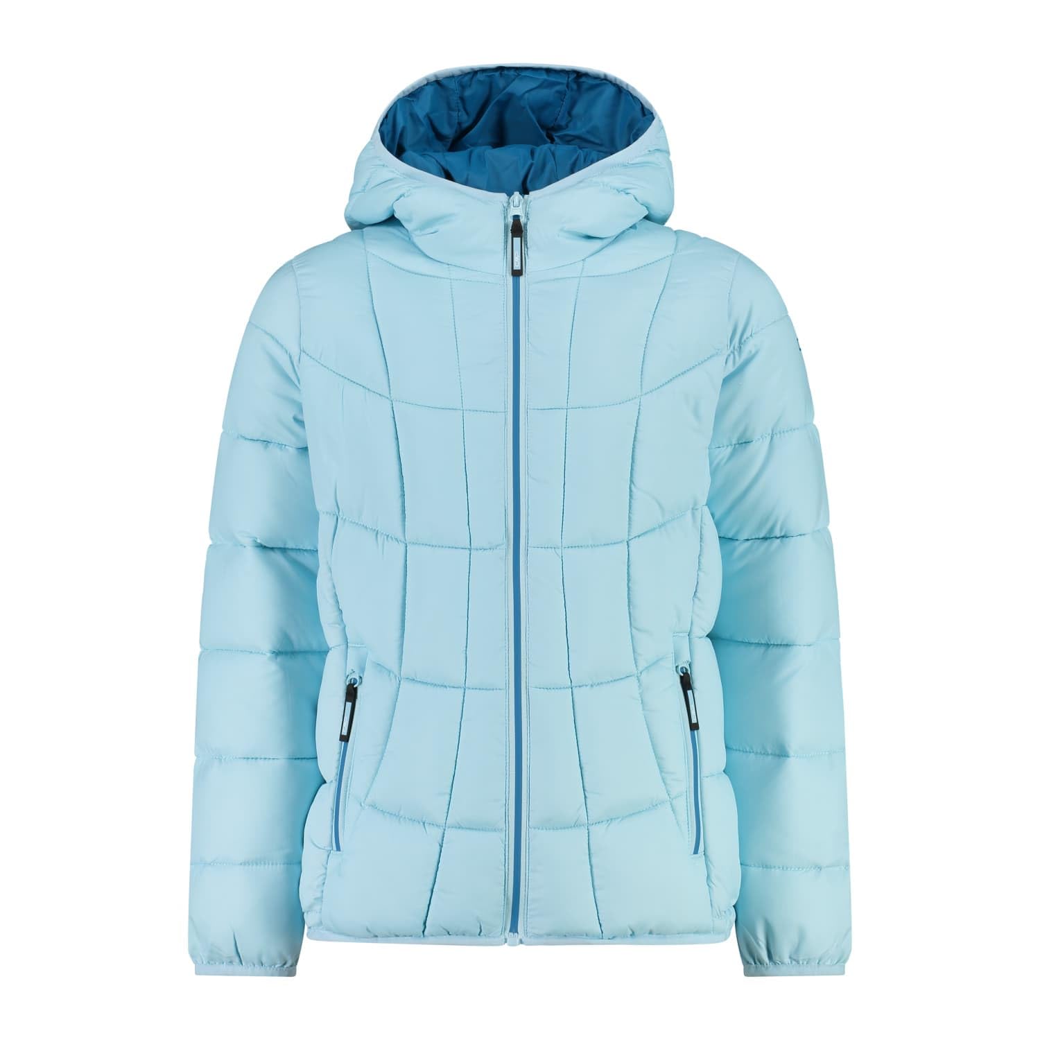 CMP - Kid G Jacket Fix Hood, Anise, 176
