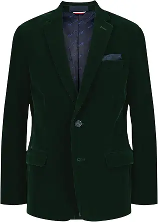 Tommy Hilfiger Boys' Blazer Suit Jacket, Button Closure, Notch Lapel & Front Flap Pockets