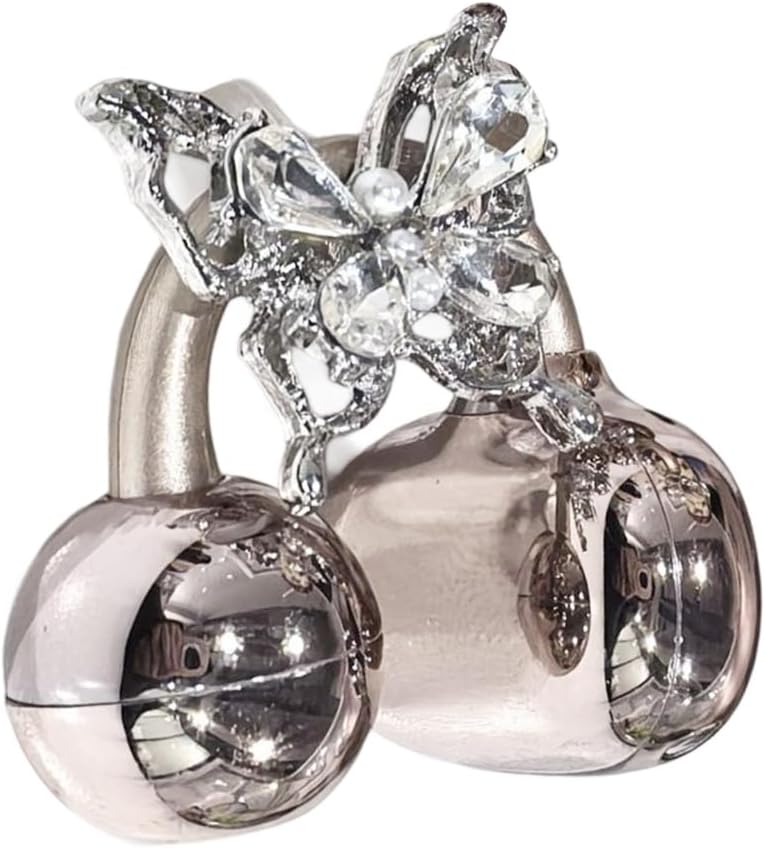 Elegant Rhinestones Embellished Headphone Clip Universal for DIY Decoration Trendy Music Accessory Upgrades