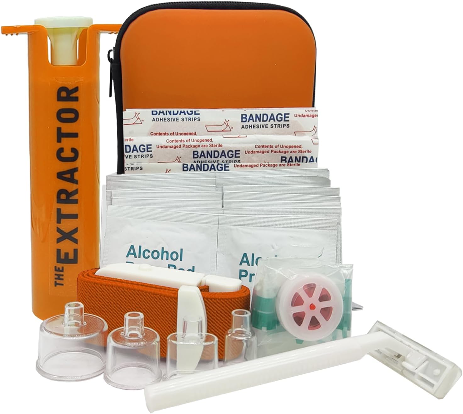 Snake Bite Kit for Humans,Rattlesnake Bite Kit,Bee Sting Kit, Venom Snake Bit...