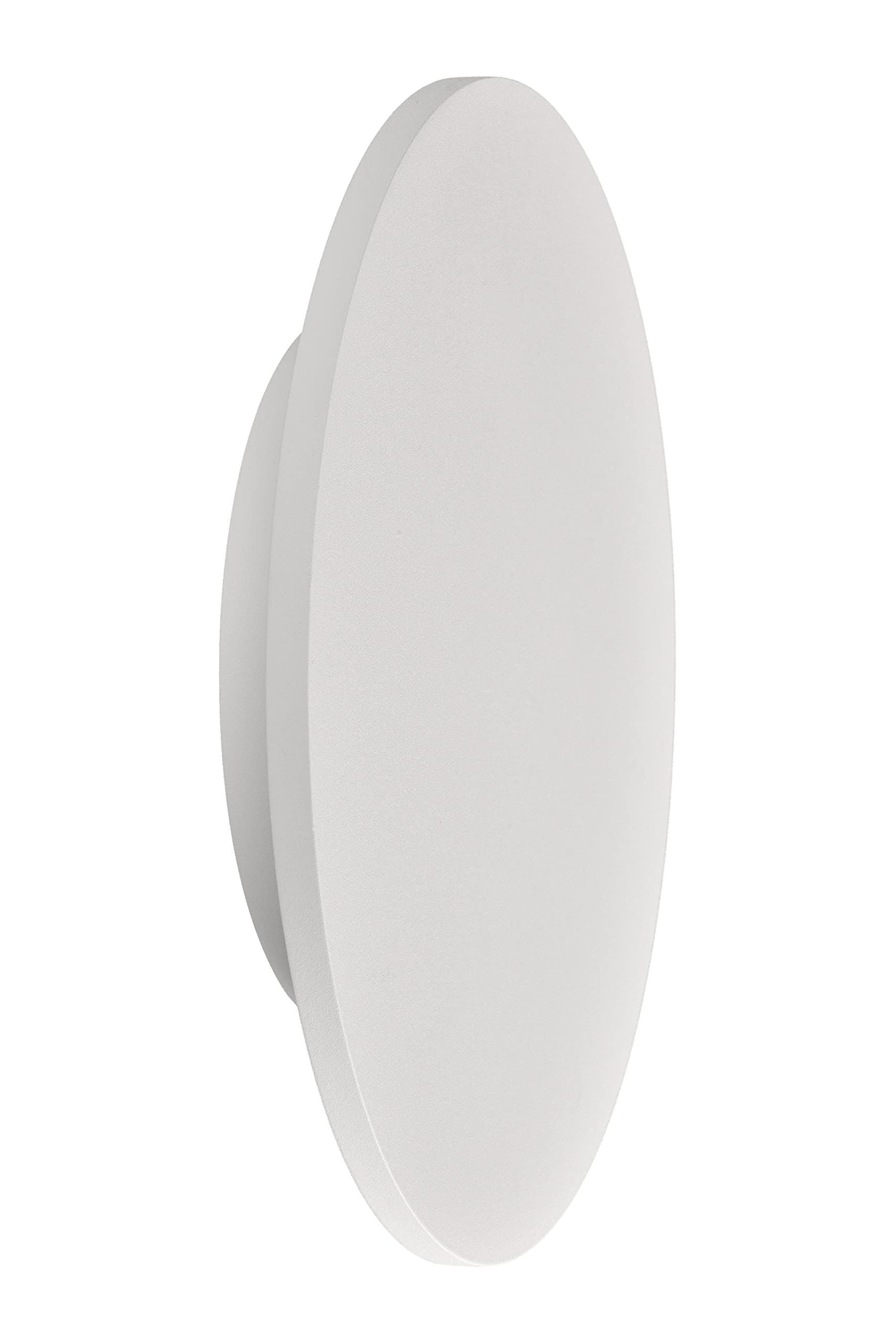 Mantra Iluminación. Modello BORA BORA. Applique circolare di 38 cm di diametro realizzato in alluminio e acrilico rifinito in colore bianco opaco. Sorgente luminosa LED 30 W 3000 K 2040 lm (incl.).