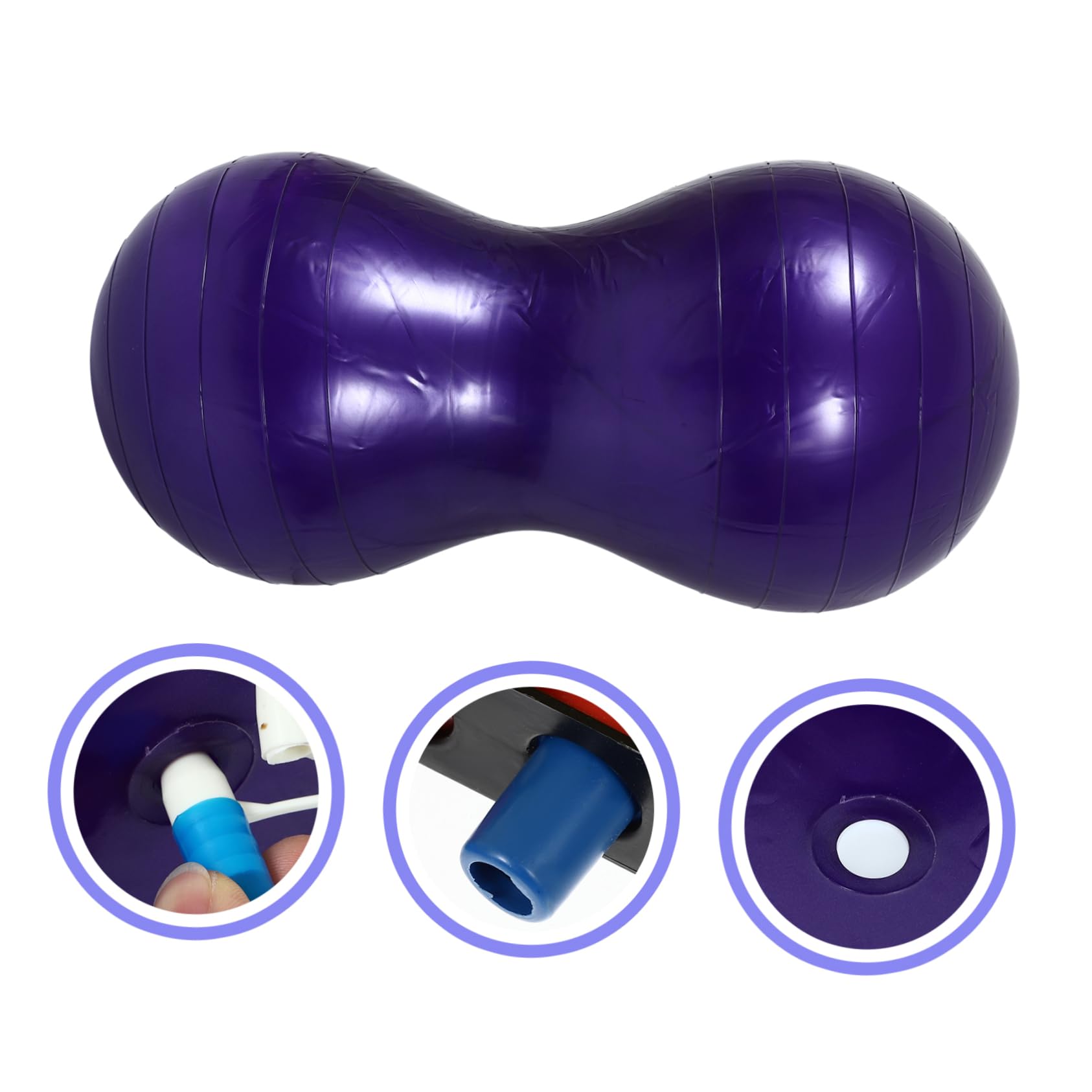 Pelota De Yoga De PVC Inflable Pelota De Fitness Gruesa para Yoga Fitness Ejercicio