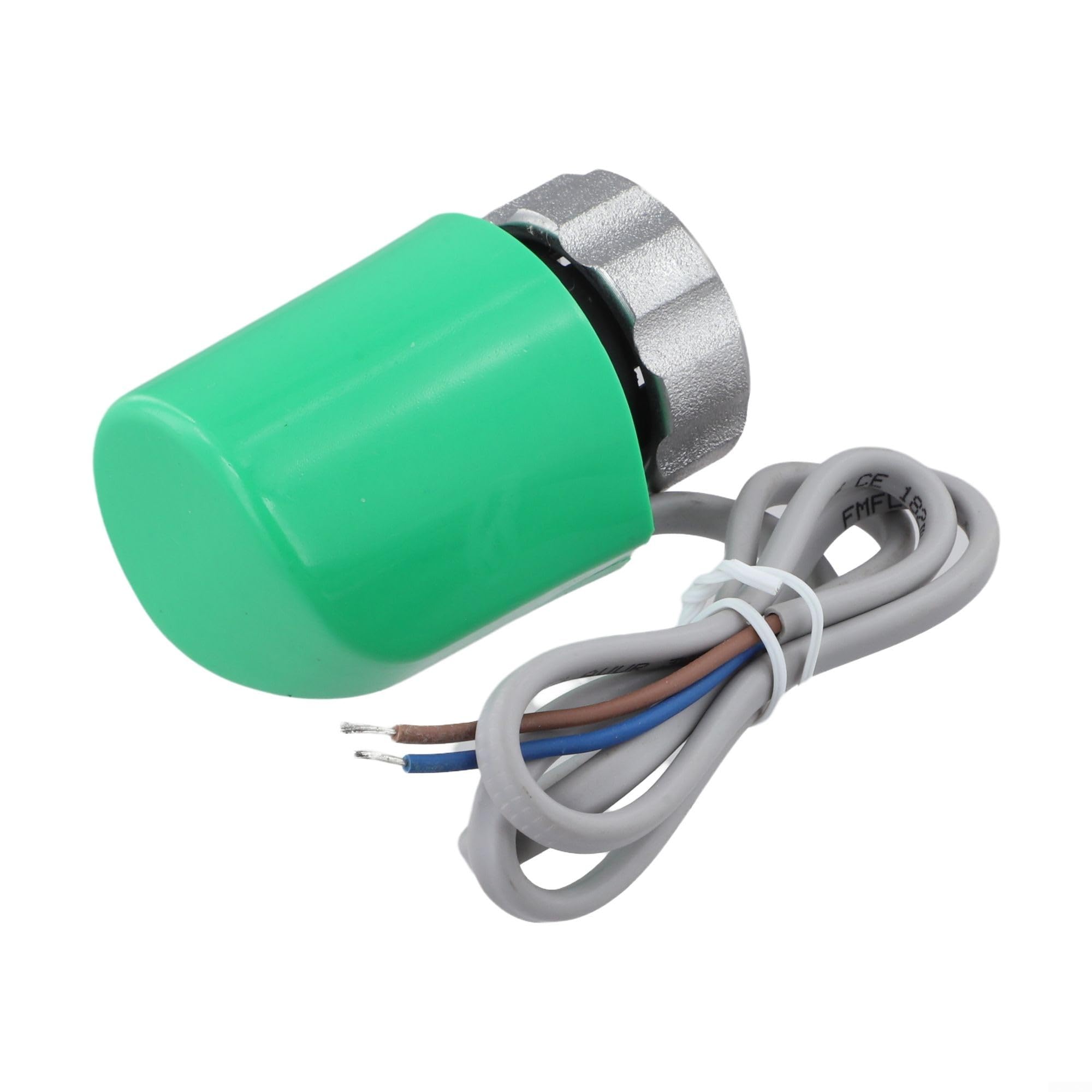 AC230V Electric Thermal Actuator M30x1.5mm for Floor Heating and Radiator Valve, Compatible with Programmable Controllers, Energy Efficient Water Flow Control, Easy(Normally Closed)