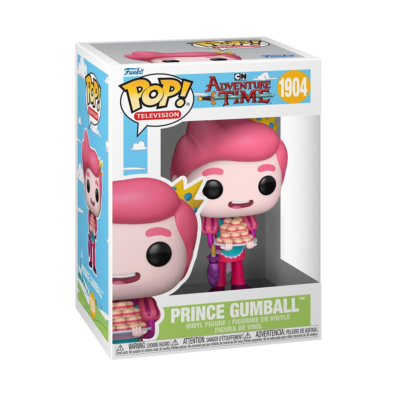 Funko Pop! Animation: Adventure Time - Prince Bubblegum​- Collectable Vinyl Figure - Gift Idea - Official Merchandise - Toys for Kids & Adults - Cartoon/Animation Fans