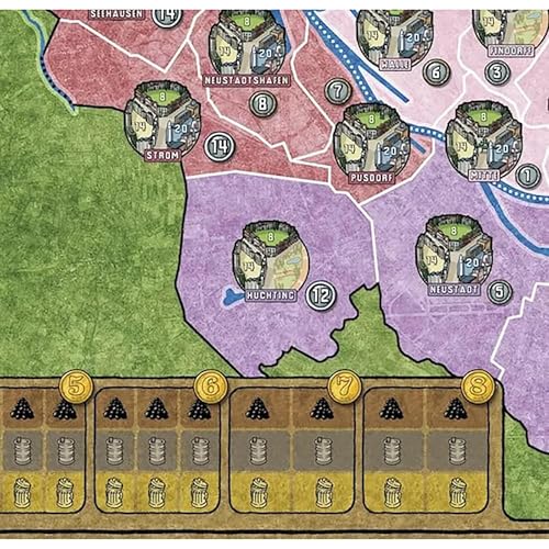 Power Grid Board Game: Bremen/Manhattan Strategy Expansion miniatura 2