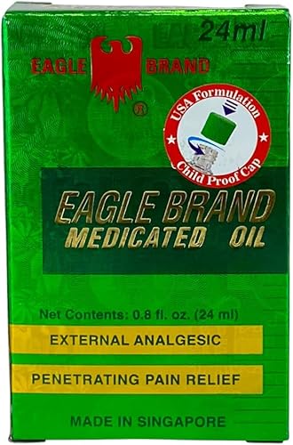 Miniatura 4 de Eagle Brand Aceite medicado analgésico externo de 0.8 onzas líquidas (O.8 onzas) x3 unidades