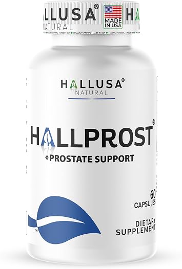 Hallusa Natural Prostata Inflamada - Prostatitis - Pastillas para la prostata - HALLPROST 60 CAPSULAS