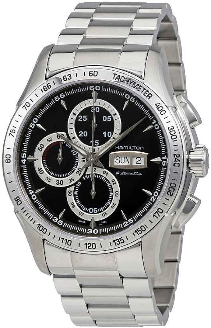 Hamilton Lord Hamilton H32816131 ブラックダイヤル 自動クロノグラフ メンズ腕時計 メンズ腕時計 腕時計 通販 Amazon
