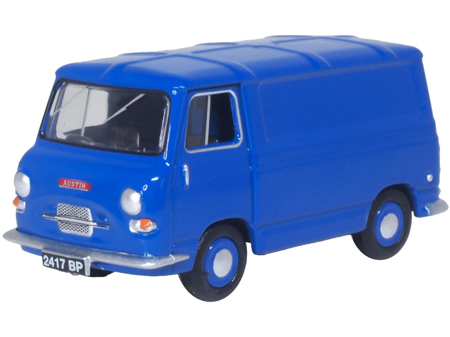Oxford Diecast, Car, Blue, Scale Model, Austin-Morris J4 Van, 1:76 Scale Model 76J4007, Adult Collectible
