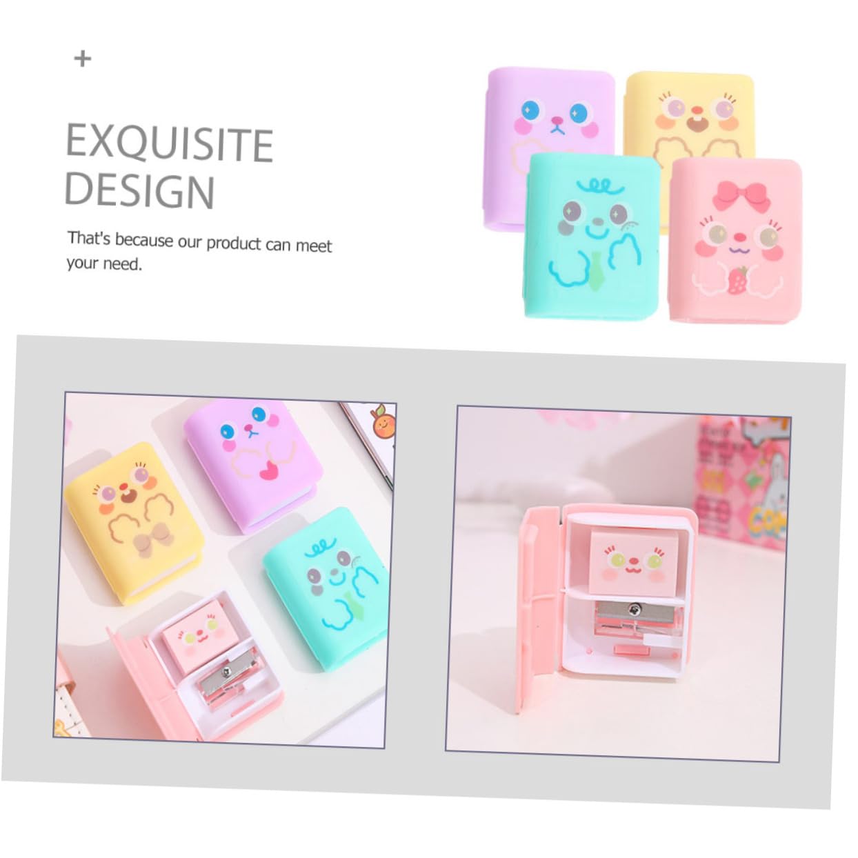 SHINEOFI 20pezzi Temperamatite Manuale Per Scuola Design Chic e Funzionale Materiale Affilatura Veloce e Precisa Strumento Necessario Per Studenti e Ufficio