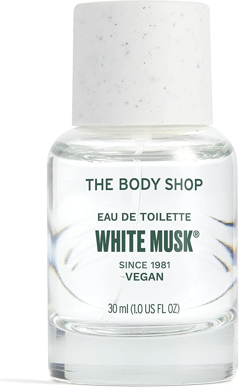 White Musk Eau de Toilette (1x 30ml), Fresh Floral Musk Perfume for Men & Women, Long-Lasting Unisex Fragrance with Jasmine & Lily Notes, Vegan Cologne, Signature Cruelty-Free Scent