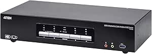 ATC için 4 Port USB 3.0 4K DisplayPort KVMP ™ Anahtarı - CS1924ATC, Masaüst
