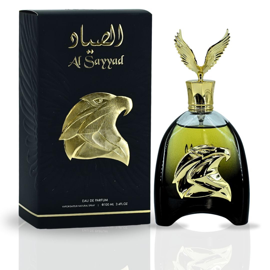 RISALA Al Sayyad EDP Spray 100ML (3.4 OZ) Long Lasting, Luxurious, Refreshing, Exotic Aroma.