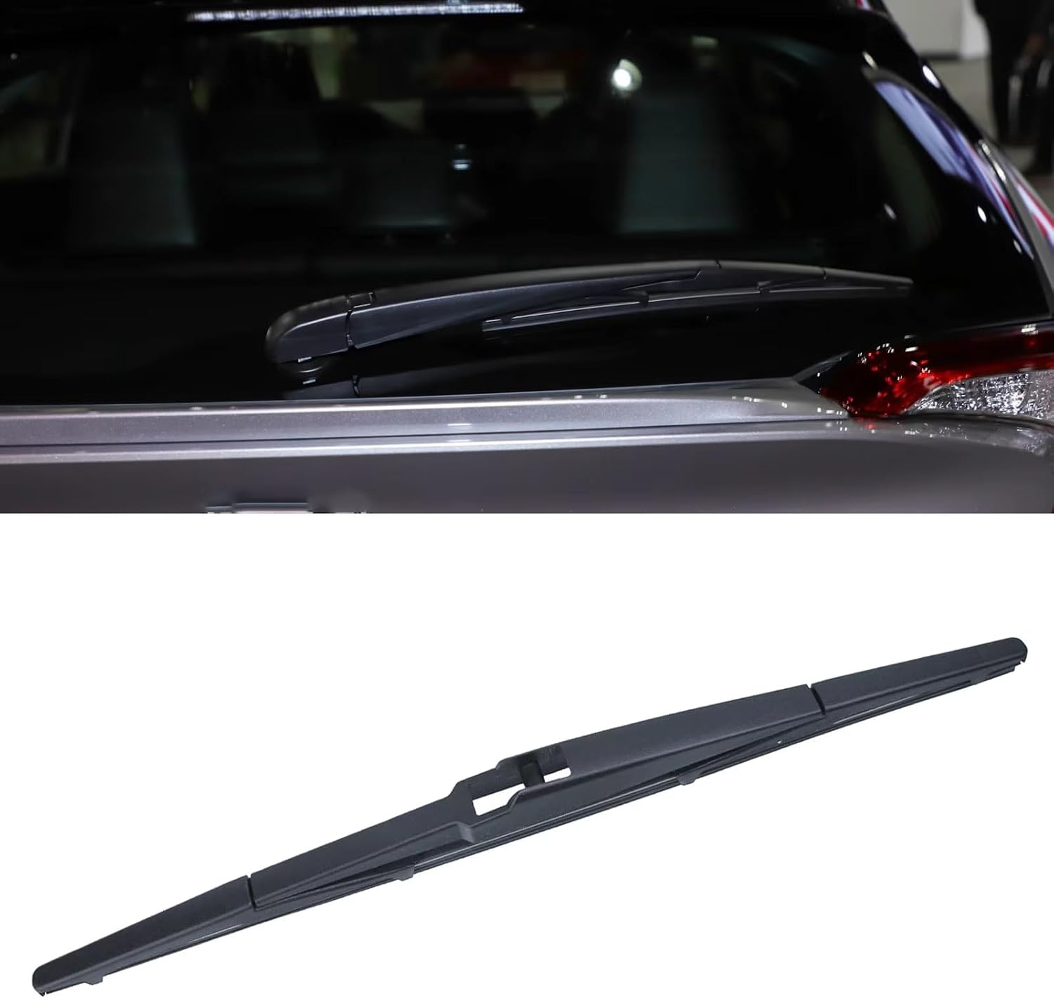 Kit Compatible with Toyota for C-HR 2016 2017 2018 2019 2020 2021 2022 2023 Car Rear Windshield Windscreen Washer Wiper Accessories