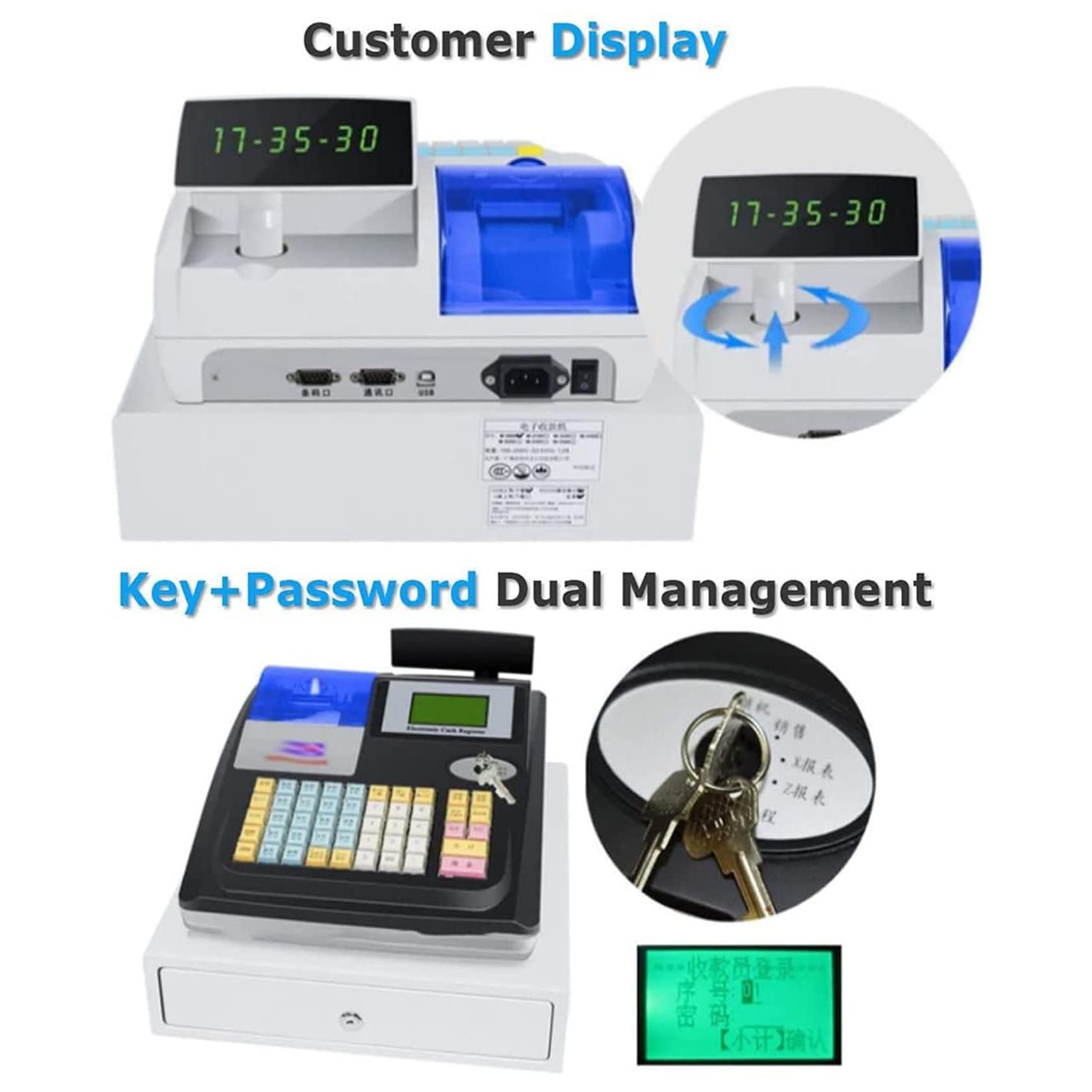 Registratore di cassa Ditron Distribution Systems DS380 - larghezza