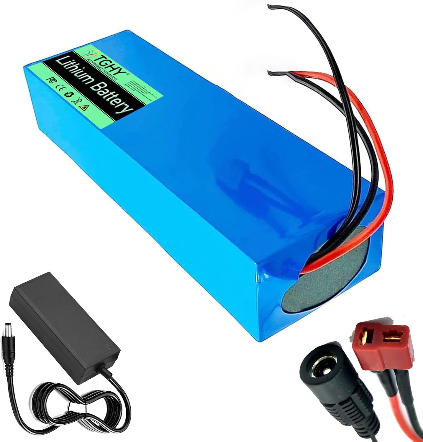 TGHY 電動自転車用リチウムバッテリー 48V 10AH 12AH 15AH 20AH 25AH 30AH 充電式リチウムイオンバ