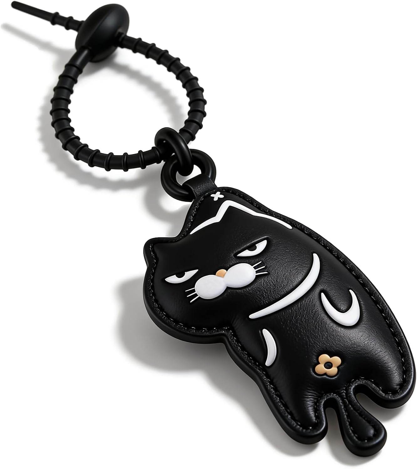 Cute Cat Bag Charms For Handbags Black Cat Keychain