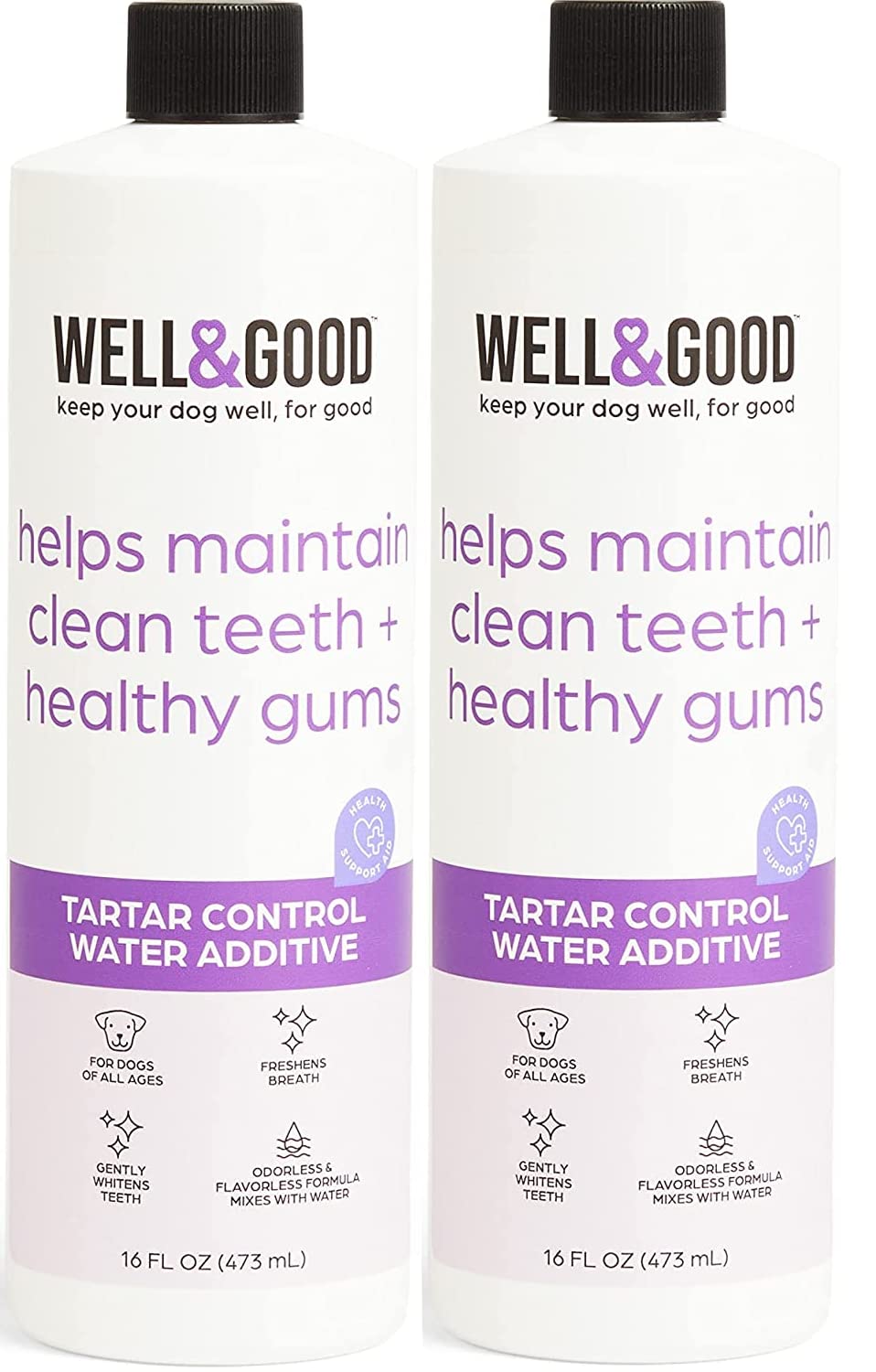 Well & Good Tartar Control Water Additive for Dogs (2)
