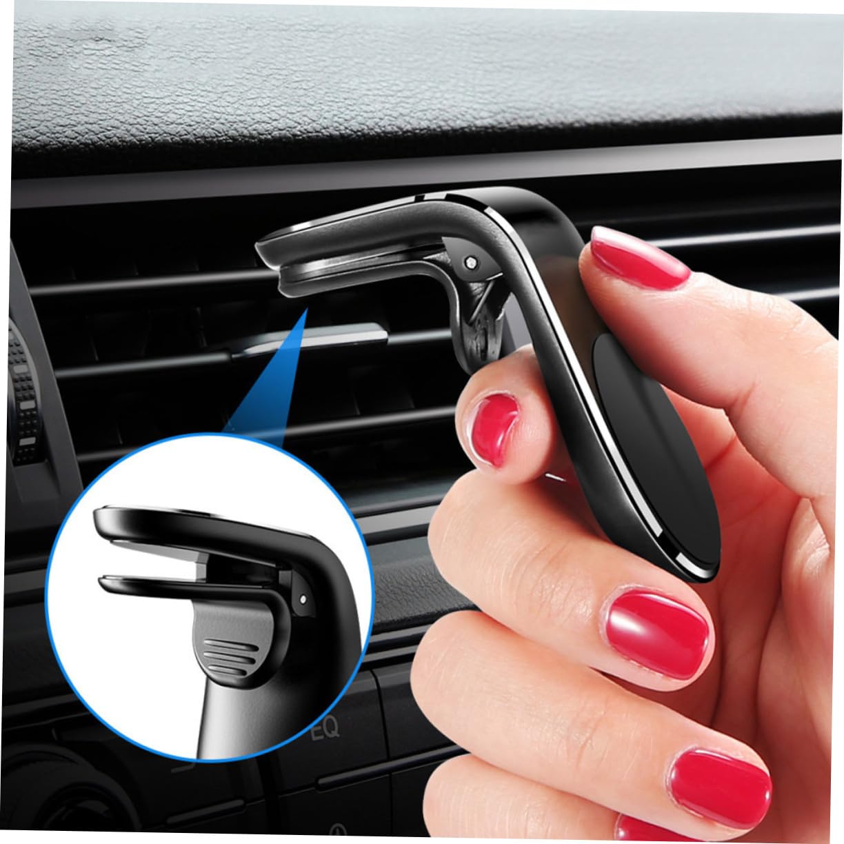 COLLBATH 3pezzi Per Smartphone Auto Per Clip Per Bocchetta Compatibile Telefono Design e Facile Installare