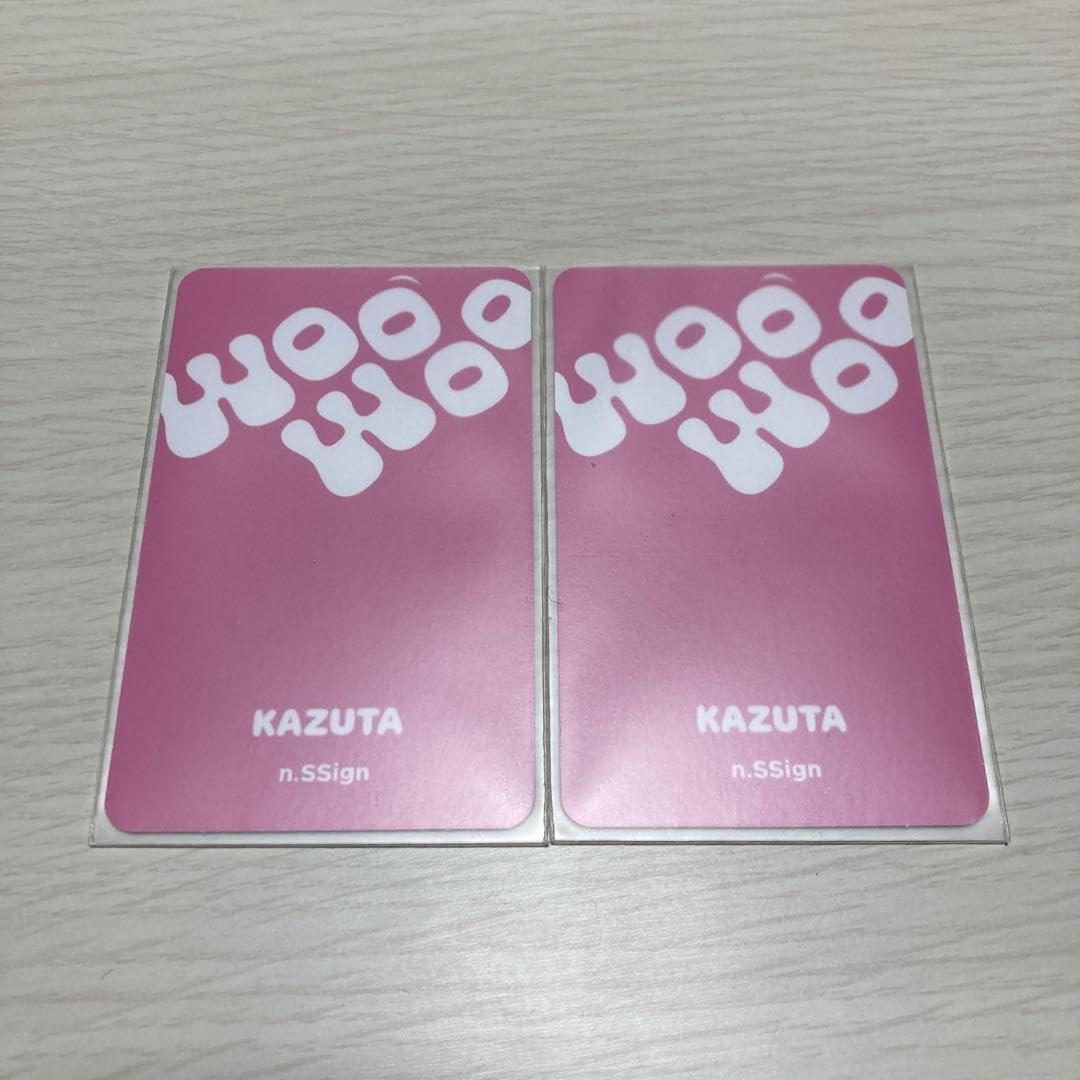 Amazon.co.jp: n.SSign カズタ トレカ ネモアルバム woo woo 2枚