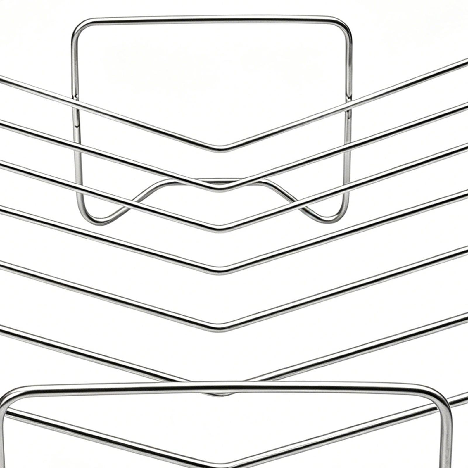Porta Costine Strumento Da Cucina In Acciaio Inossidabile A Forma Di V | Rack In Metallo Per BBQ Per Verdure Carne Interno Esterno Barbecue BBQ Picnic Campeggio Cottura