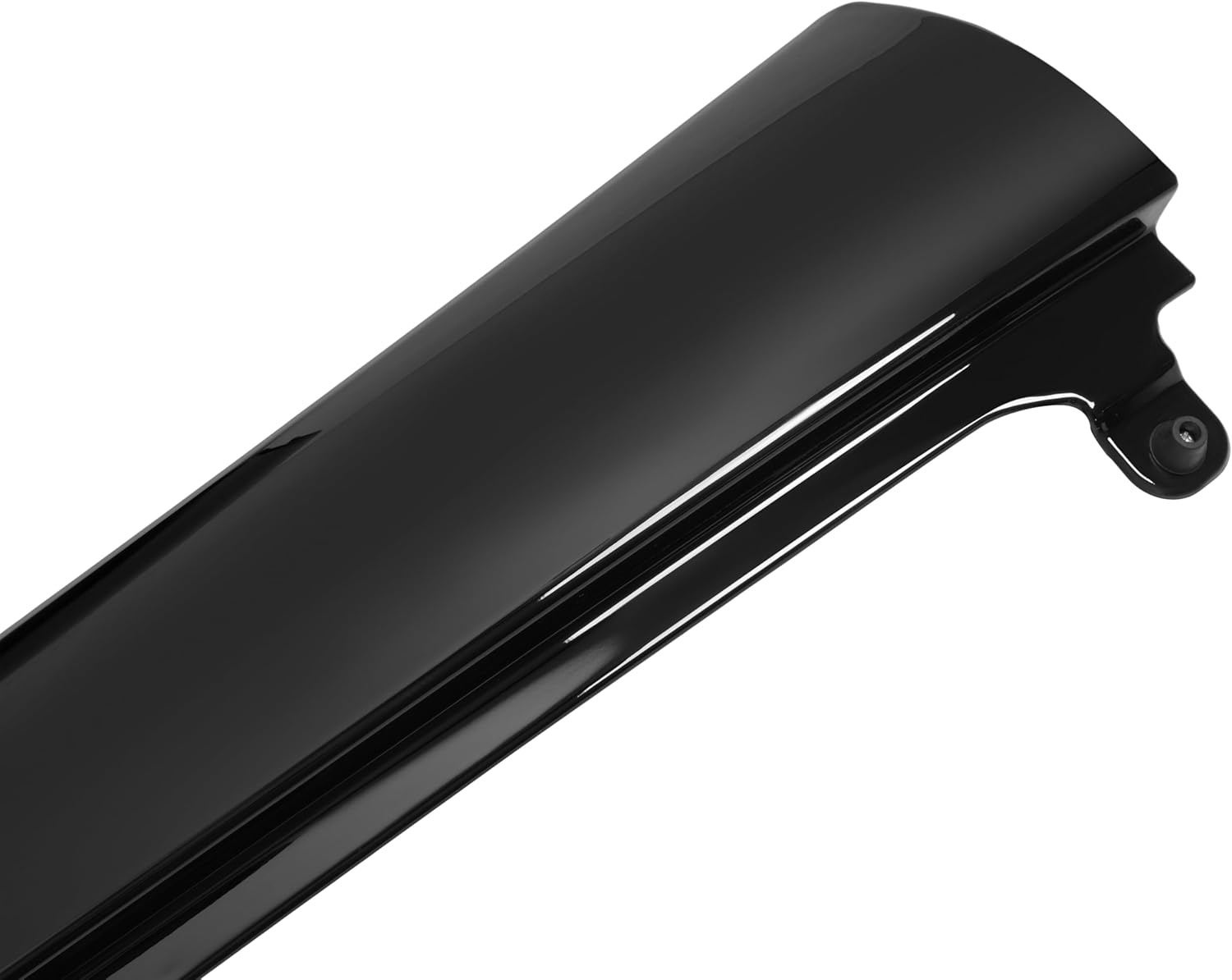 Rear Lift Gate Pillar Trim Molding Compatible with 2002-2009 Chevrolet Trailblazer Replace for 15895307 15895308 Plastic(ABS) Gloss Black Painted
