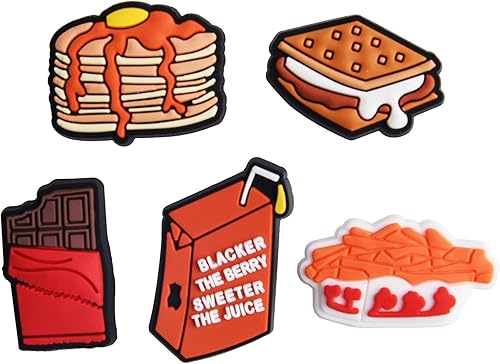 Miniatura 4 de XQNB Lote de 30,50,100 dijes de zapatos al azar de PVC Decoración de zapatos diferentes de PVC