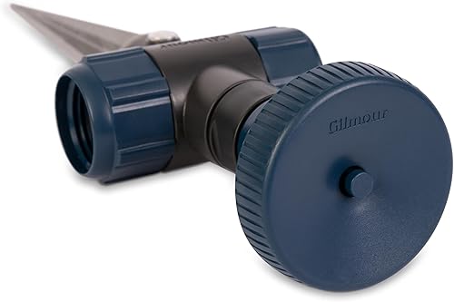 Miniatura 3 de Gilmour Rociador de puntos ajustable con base de pico, cabezal de aspersor de múltiples patrones para una cobertura específica en macizos de flores