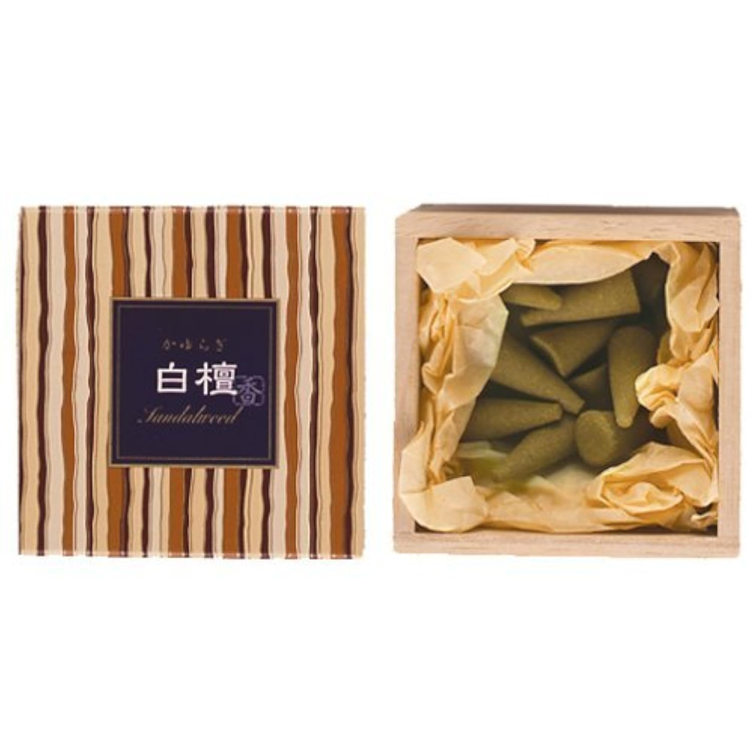 Amazon.com: nippon kodo Kayuragi - Sandalwood 12 Cones, Japanese