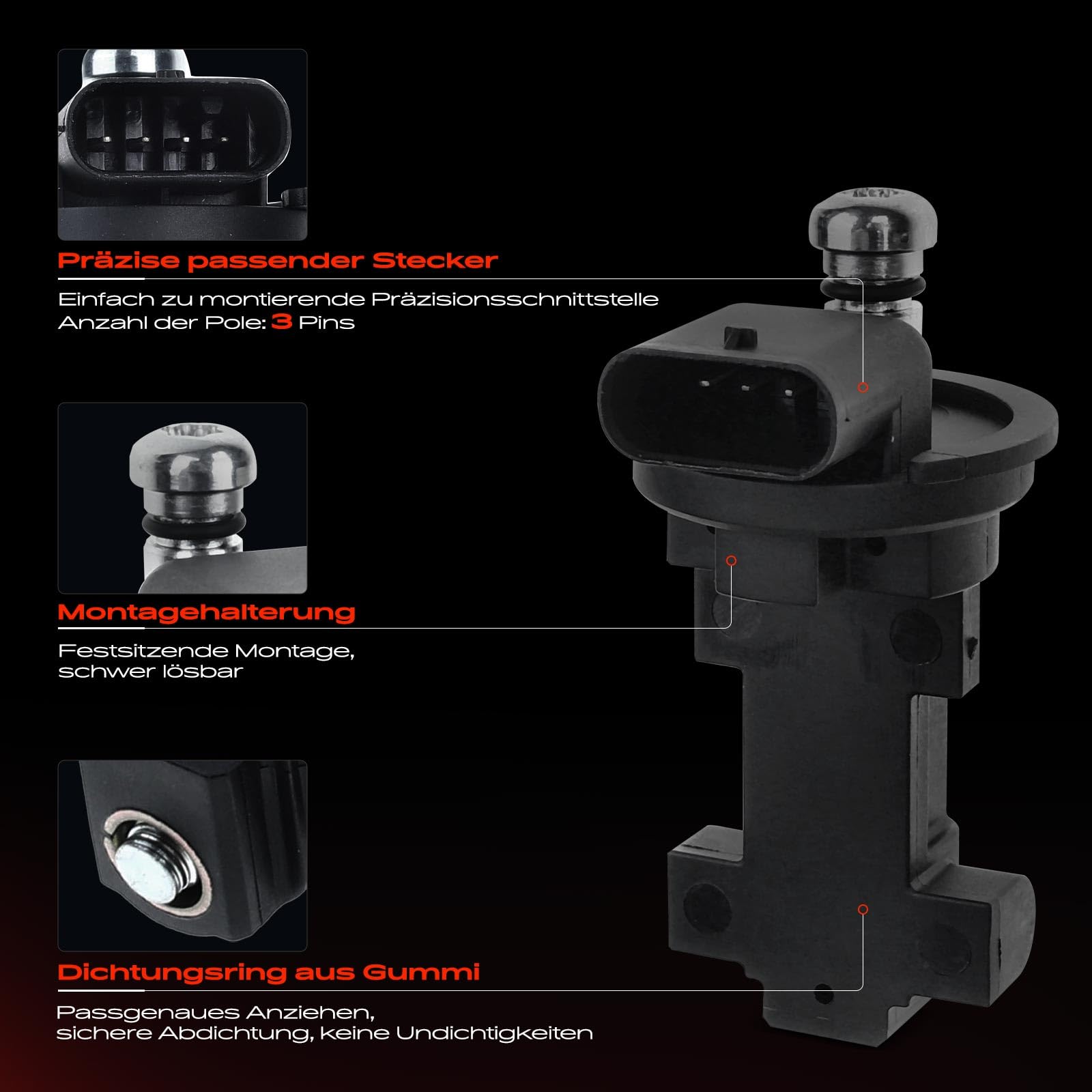 Frankberg Capteur d'arbre à cames 5149141AF | Compatible avec: Voyager MPV 404, Grand Cherokee IV Seconde Guerre mondiale, Grande Caravane, 1500 Crew Cab Pick-up DS