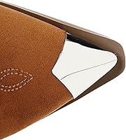 Vista 5 de The Drop Botas vaqueras de tacón Sandra para mujer