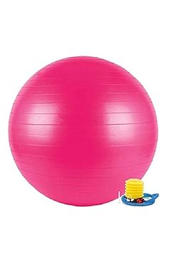 T-2 Anti Burst Gym Ball/Yoga Ball with Foot Pump