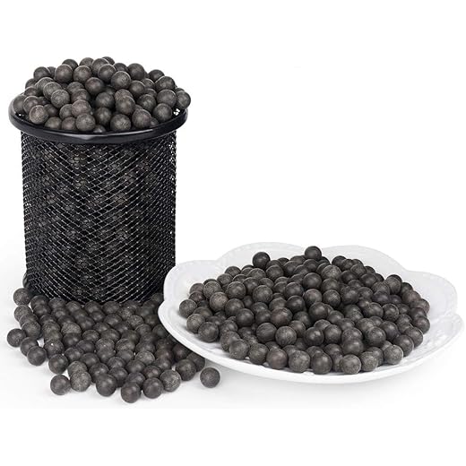 LuckIn 3/8 Inch Slingshot Ammo Balls, Biodegradable Clay Slingshot Ammo, Soil Color, 3000 Pcs