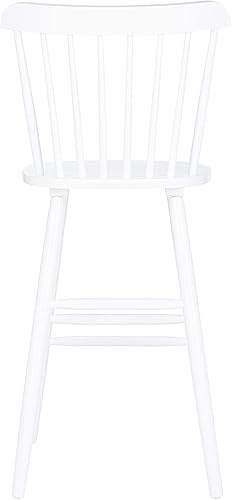 Miniatura 6 de Safavieh Home Collection Taburete Galena Spindle Back White Bar de 30 pulgadas (juego de 2)