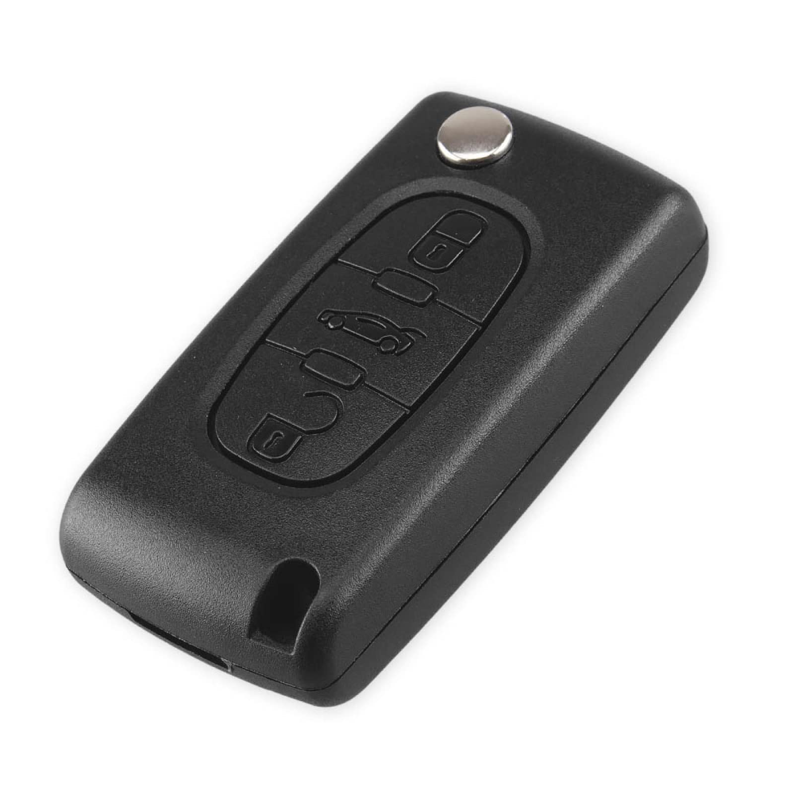 Guscio Portachiavi Auto Con Lama Non Tagliata Per Fiat Scudo Ulysse, Lancia Phedra, 2/3/4 Pulsanti