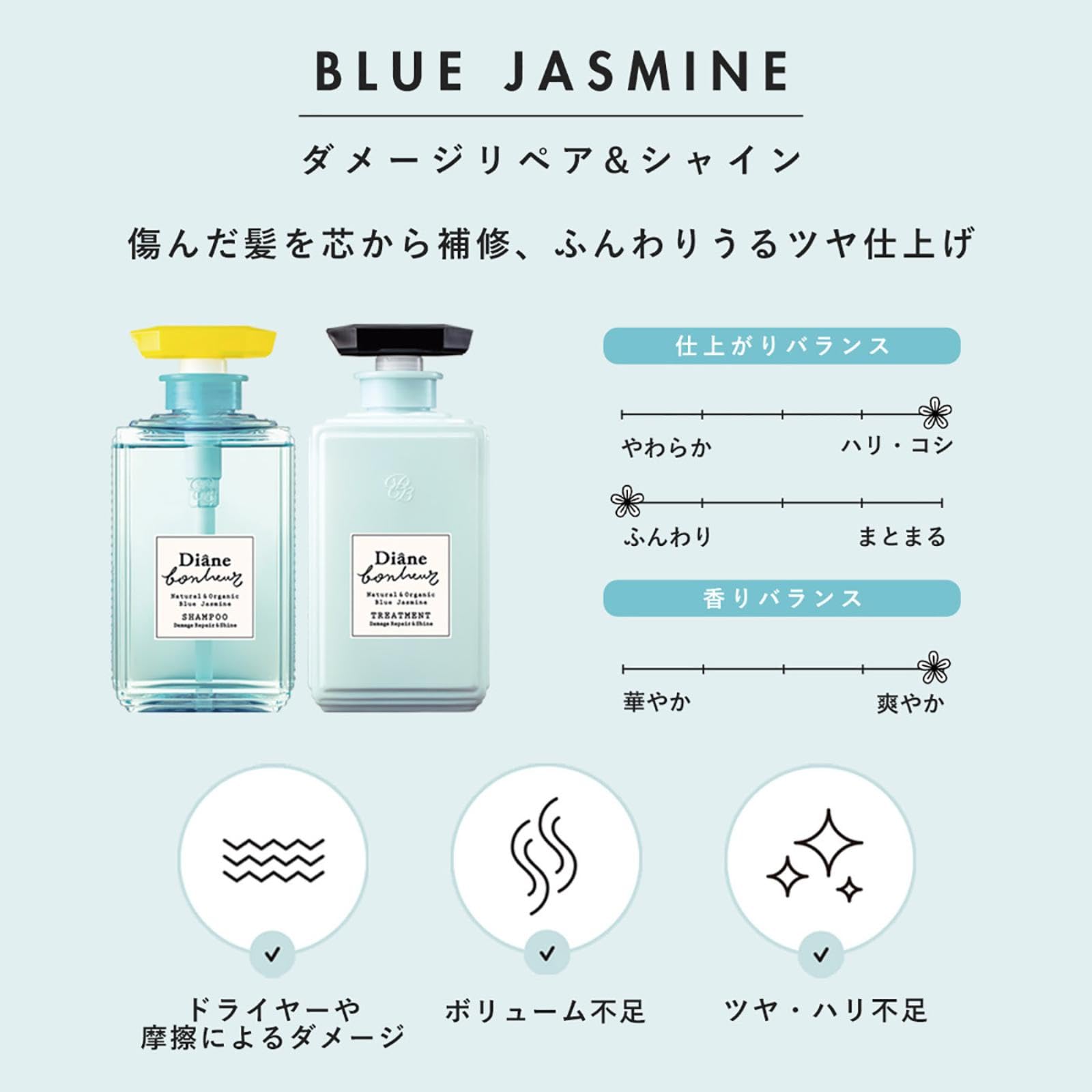 Amazon | Diane Bonheur(ダイアン ボヌール) トリートメント [ ブルー